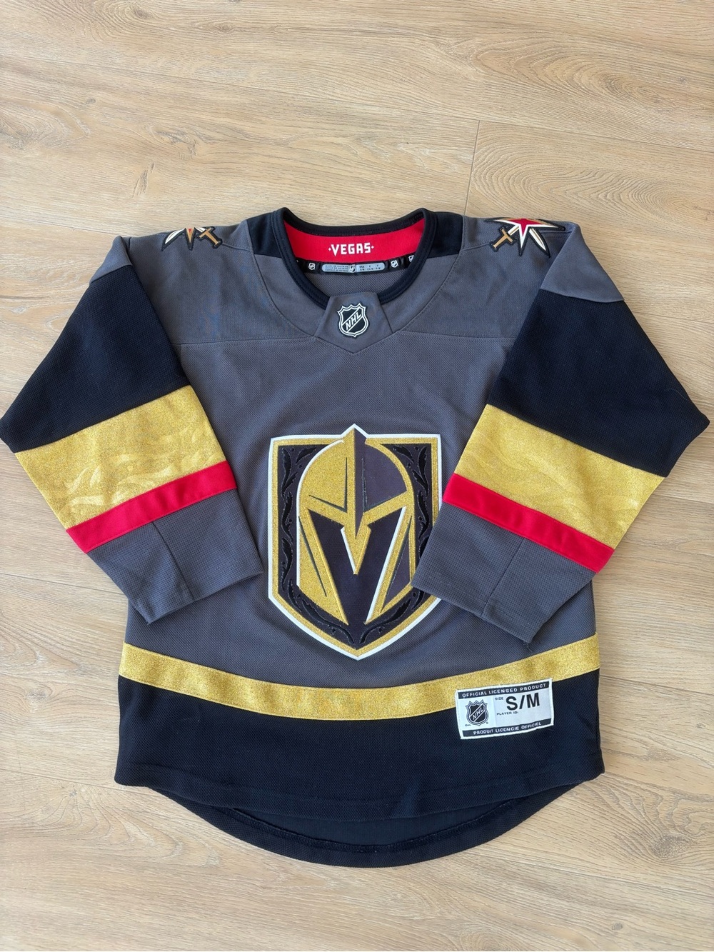 Las Vegas Knights Youth Jersey Small